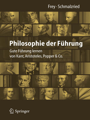 cover image of Philosophie der Führung